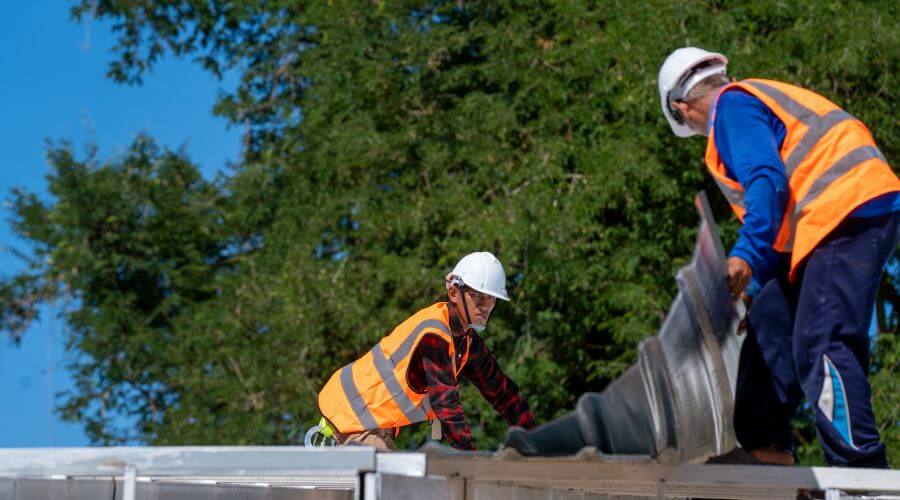 Professional metal roof installation in Moundsville, WV